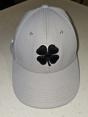 Black Clover Live Lucky Hat Size L/XL Gray BC w flaw